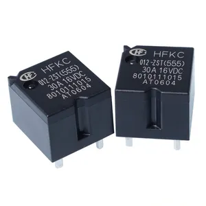 Relay HFKC-012-ZST(555) DIP hfkc/012 zst 16VDC 30A 12V 5 pin