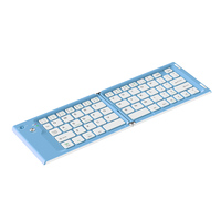 Teclado Plegable K024 de 66 Teclas, Bluetooth, para Oficina, Modo Dual, USB, Cableado, 5 Millones de Presiones, para Teléfono, Tableta Android y Windows