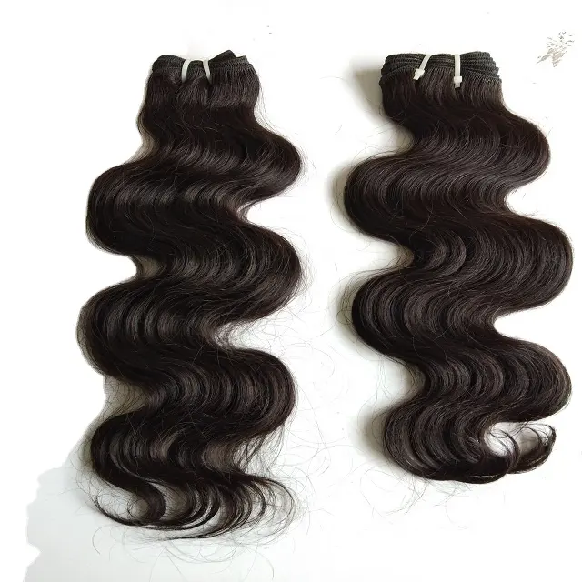 Cheveux vierges à body wave pour femme, coupe dorée, d'origine humaine, indienne, malaisienne, péruvien, cheveux bruts, sans traitement, 100%