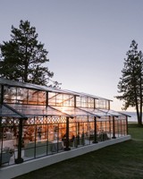 Tente de réception commerciale en aluminium avec couverture en PVC blanc imperméable, grande tente d'extérieur pour mariage, gala, fête d'entreprise, événement