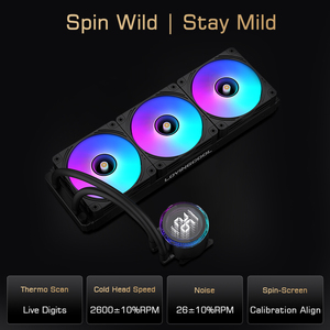 Lovingcool 240/360mm AIO ARGB 리퀴드 쿨러 게임 <span class=keywords><strong>PC</strong></span> 수냉 라디에이터 <span class=keywords><strong>CPU</strong></span> 쿨러 팬 인텔 AMD 컴퓨터 케이스 용 - Product Image 6