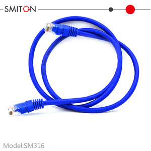 Câble réseau Ethernet <span class=keywords><strong>RJ45</strong></span> LAN <span class=keywords><strong>UTP</strong></span> <span class=keywords><strong>CAT</strong></span> <span class=keywords><strong>6</strong></span> bleu, câble Internet, câble de réseau - Product Image 3