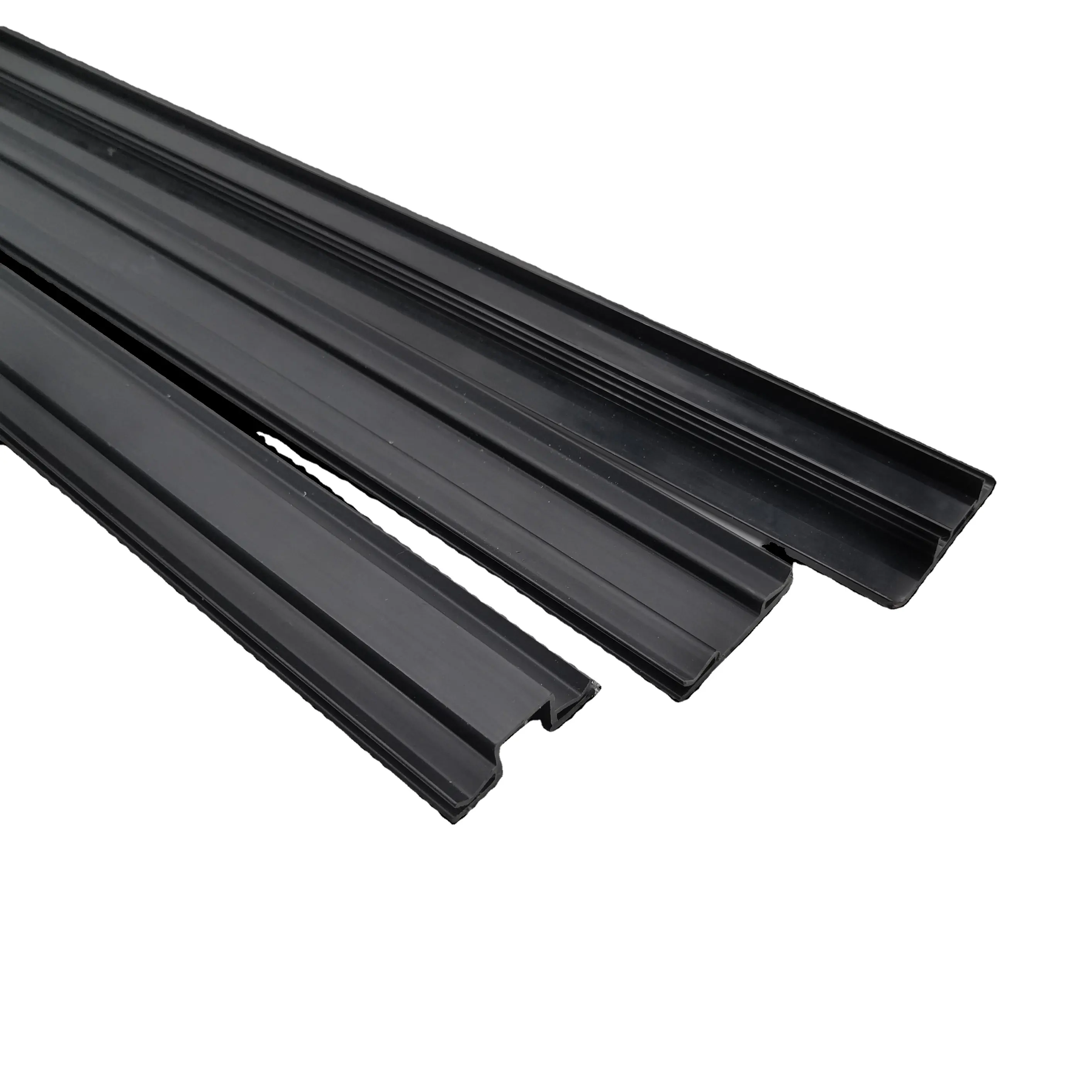 Pvc Profiles custom Extrusion Door Or Window Rail Refrigeration Doors Frame Plastic Profiles