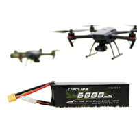 TPENERGY 14.8V 4S 6000mAh Baterai Lipo Semi-Solid-State Soft Pack untuk Drone Fotografi Udara Profesional dengan Waktu Terbang Lama
