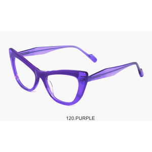 <strong>Narrow</strong> Cat Eye Acetate Glasses Women <strong>Spectacle</strong> Frames Decoration Eyeglasses Frame - Product Image 6