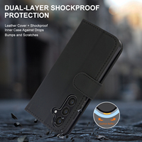 Étui portefeuille en cuir PU pour Samsung Galaxy S25 Flip, étui de protection pour téléphone portable Samsung S26 Ultra X Cover7