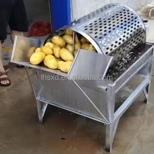 Machine industrielle de lavage et de pelage de pommes de terre et de carottes / Laveuse de légumes industrielle - Product Image 3