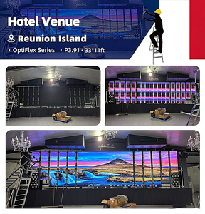 Pantalla LED de Alquiler EG para Exteriores, Ultrafina, P1.9, P2.604, P2.97, P3.91, P4.81, Resistente al Agua, para Iglesias, Eventos, Escenarios, Panel de Pared LED - Product Image 6