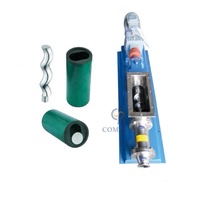 Pompe hélicoïdale à vis pour liquides visqueux en acier inoxydable SS316L de qualité alimentaire avec trémie de 50L