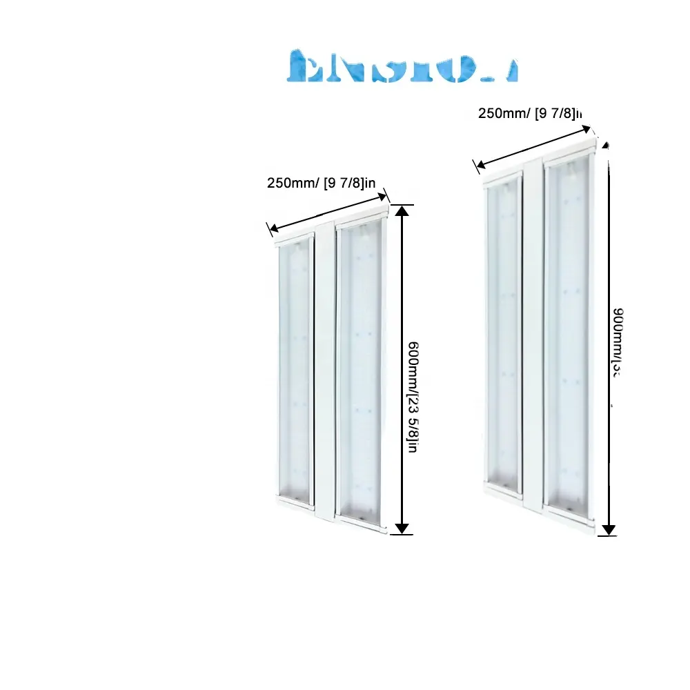 Có thể điều chỉnh wattageindustrial 0-10V mờ LED tuyến tính ánh sáng bay cao cho marehouse tuyến tính ánh sáng bay cao