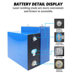 Batería de Litio Hierro Fosfato CATL 3.2V 314Ah Grado A+ LiFePo4, Batería de Iones de Litio Prismática Recargable para Almacenamiento de Energía en el Hogar - Product Image 3
