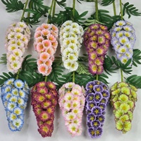 YOPIN-2891 Groothandel 47 Kunstmatige Pagode Windmolen Fruittakken Zijden Kunstbloemen voor Bruiloft Huis Bloemstuk Decoratie