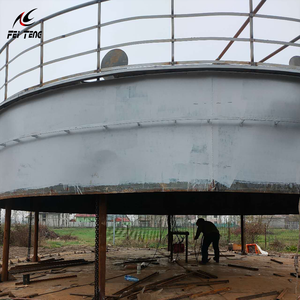 خزان بيتومين عمودي مُلحَّم بالكامل سعة 500 طن من الفولاذ الكربوني Q235B مع عزل فائق 100 مم وتسخين رباعي المناطق من علامة FEITENG - Product Image 5