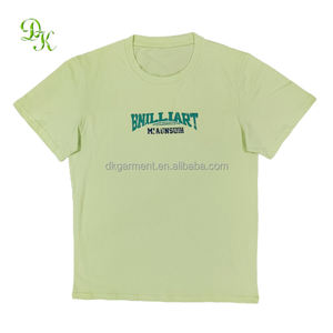 חולצת טריקו כותנה 100% 180gsm כותנה הדפס משי מרוקפת כותנה - Product Image 4