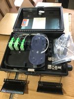 Boîtier de distribution de fibre optique FDB-48K APCXY OEM 16, 24, 48 cœurs, 3 entrées, 48 sorties, garantie 12 mois, montage sur poteau/mur