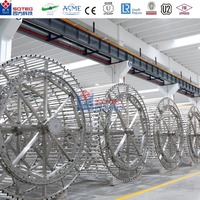 SQUARE nantong machine de congélation rapide azote liquide double tambours iqf congélateur en spirale à vendre