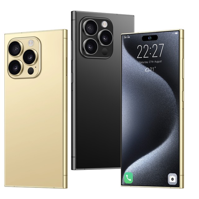 New Arrived 16GB+1TB Android 4G 5G Smartphone 7.3 Inch Full HD Screen WIFI GPS I16 Pro Max Mobile Phone