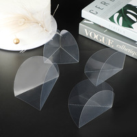 Mousse individuelle pour animaux de compagnie gâteau wrap triangle tranche gâteau emballage flim