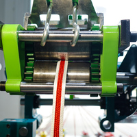 Machine à tresser les lignes de pêche à 39 broches, contrôlée par PLC, entraînée par un moteur, offrant une productivité élevée, 380/220/440V, garantie 1 an