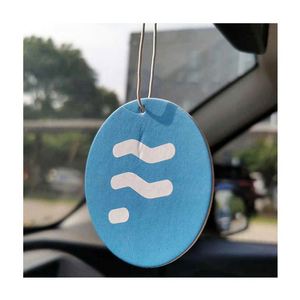 Wholesale Custom <b>Orange</b> Cologne Scented Hanging Car Air Freshener Modern Cute Home Room Use Stylish Car <b>Perfume</b> Promotional - Product Image 1