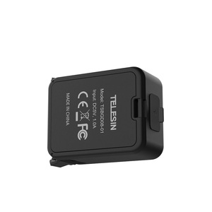 TELESIN Lampe de remplissage en plastique réglable de 800mAh pour caméra DJI <span class=keywords><strong>Action</strong></span> 5PRO/4/3 Capacité de la batterie multimode - Product Image 4
