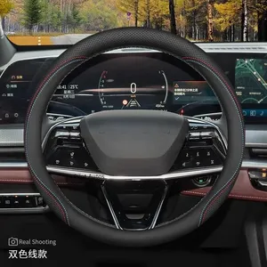 Housse de volant en cuir Nappa respirant couleur originale 2025 pour <span class=keywords><strong>Cadillac</strong></span> XT5 - Product Image 3