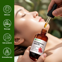 Huile de pépins de grenade pour les formules de soins de la peau, des cheveux et du corps, pressée à froid à partir de pépins, texture lisse pour un mélange facile