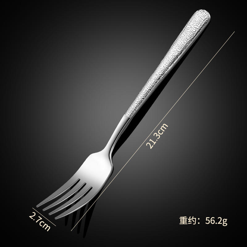 304 Stainless Steel - Diamond Texture - Main Dinner Fork
