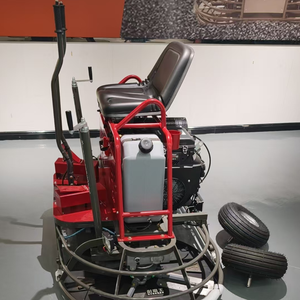 Loop-achter-aangedreven betonvlinder, handbediende afwerkmachine, zittende betonafwerkmachine met verlichtingsapparatuur, geschikt voor nachtwerkzaamheden - Product Image 4