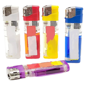 Encendedor <span class=keywords><strong>de</strong></span> Cigarrillos <span class=keywords><strong>de</strong></span> Plástico Clásico Premium Personalizado, Diseño LED Moderno, Recargable, Económico - Product Image 3