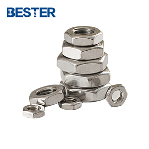 Nhiệm Vụ Nặng Nề Din936 17 Mm M10 Răng Tốt Chèn Threaded Chamfered Khóa Nhôm Mỏng Hex Mứt Kiểm Tra Nut - Product Image 5