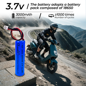 แบตเตอรี่ลิเธียมไอออน 18650 3.7V 3000mAh แบบชาร์จได้ ประสิทธิภาพสูง ขายส่งจำนวนมาก ราคาพิเศษ - Product Image 5