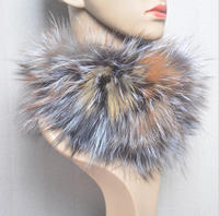 Cache-cou en maille élastique en vraie fourrure de renard pour hommes et femmes, écharpe, châle, nouveau modèle chaud et tendance pour l'hiver