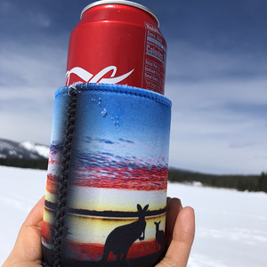 Tùy Chỉnh OEM/ODM 5 Mét Neoprene Có Thể Làm Mát Thăng Hoa Đầy Màu Sắc Stubby Chủ Thăng Hoa In Logo Wedding Beer Bottle Sleeve - Product Image 2