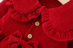 Nouvelle robe décontractée pour bébé fille de 1 an, design mignon pour l'automne, à prix avantageux - Product Image 5