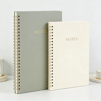 Cahier à spirales de haute qualité et durable, format A4, A5, A6, pages épaisses, papier recyclé 100 g/m², pour les fournitures scolaires