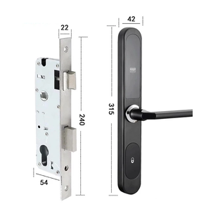 European Standard Aluminum Smart Hotel Door <b>Lock</b> Key RFID Fingerprint WiFi Network Card Password NEW ODS1 Smart Door Hotel <b>Lock</b> - Product Image 3
