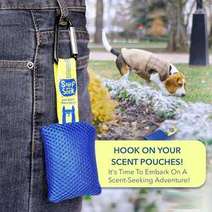 New Scented Sachet-Sniff and Seek Dog <strong>Sniffing</strong> Toys Dog Brain Games Fun Nose Work Scent Training <strong>Kit</strong> Dog Nosework <strong>Kit</strong> - Product Image 5