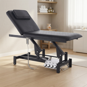 Lettino da Massaggio Elettrico con 2 Motori e Controllo a Pedale per Spa, Centri Estetici e <span class=keywords><strong>Massaggi</strong></span> - Product Image 6
