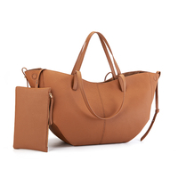 Fabrication OEM, logo personnalisé, sac en cuir véritable pour femmes, Bolsos De Mujer, sacs fourre-tout de créateurs pour femmes, grand sac à bandoulière pour ordinateur portable