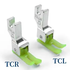 TCR TCL RECHTS und linker Kunststoff-Ausgleichs fuß für industrielle 1-Nadel-Steppstich-Nähmaschine Zoll