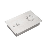 Teléfono Manos Libres Resistente a Vandalismo, Teléfono de Emergencia Resistente a la Intemperie IP66 para Sistema de Comunicación Industrial
