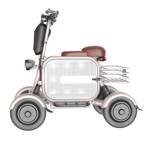 Scooter Eléctrico de Movilidad Plegable de 4 Ruedas para Personas Mayores, con Capacidad para Transportar Mascotas - Product Image 3
