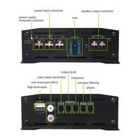 Amplificateur de subwoofer de voiture numérique ODM Sennuopu M300.1D, amplificateur audio de voiture, monobloc 600W, universel, classe D, mono