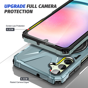 جراب حماية ممتص للصدمات من TPU وPC مغناطيسي للهاتف الذكي متوافق مع سامسونج جالاكسي A15 A14 A24 A54 وآيفون 11 12 13 14 15 16 برو ماكس 5G - Product Image 5