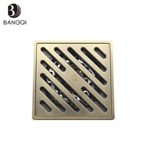 Modern 4 Inch Chrome Shower <strong>Floor</strong> <strong>Drain</strong> Anti-Odor Plate Removable <strong>Cover</strong> 5 Years Warranty-for Hotels ODM+BQ20251 OEM Modern Basin - Product Image 2