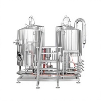 Équipement de brasserie artisanale Hermann 2000L pour micro-brasserie avec PLC et garantie de 6 ans