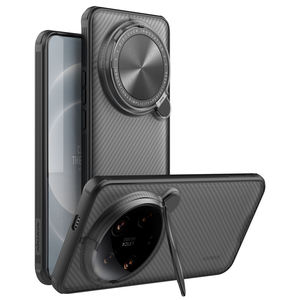 Nillkin marca CamShield Prop Case (versión transparente) Serie PC + TPU lente de cámara y soporte funda de teléfono móvil para Xiaomi 14 <span class=keywords><strong>Ultra</strong></span> - Product Image 2