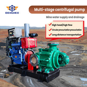 Dehuike Elektrikli Ağır Yatay Çok Kademeli Dizel Motorlu Madencilik Su Pompası - Product Image 4