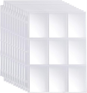 1800 Fundas Protectoras de Plástico para Tarjetas Coleccionables, Premium, 9 Bolsillos, 100 Páginas, Hojas Protectoras de Doble Cara para Carpeta, Almacenamiento de Tarjetas TCG - Product Image 6